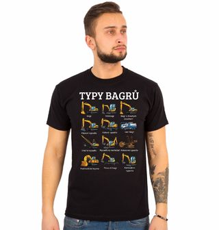 Obrázek 1 produktu Pánské tričko Typy Bagrů