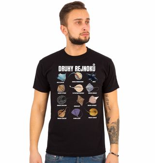 Obrázek 1 produktu Pánské tričko Druhy Rejnoků