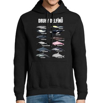 Obrázek 1 produktu Pánská mikina Druhy Delfínů