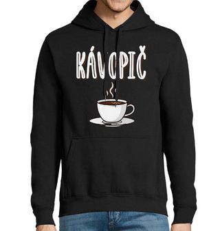 Obrázek 1 produktu Pánská mikina Milovník Pití Kávy Kávopič