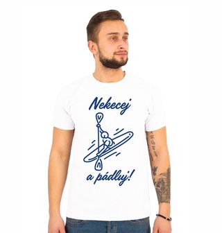 Obrázek 1 produktu Pánské tričko Nekecej a Pádluj Kajakář