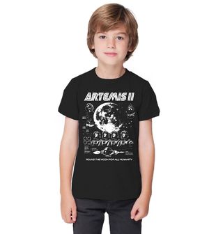 Obrázek 1 produktu Dětské tričko Posádka Mise Artemis II.