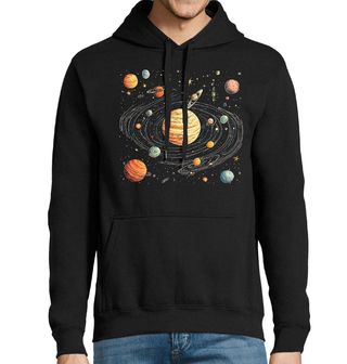 Obrázek 1 produktu Pánská mikina Barevná Sluneční Soustava