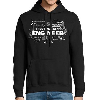 Obrázek 1 produktu Pánská mikina Věř mi jsem Inženýr Trust Me I’m an Engineer