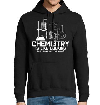 Obrázek 1 produktu Pánská mikina Chemie v Kuchyni - Neolizovat!