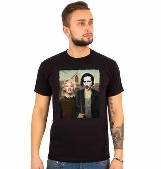 Obrázek 1 produktu Pánské tričko Americká gotika Marilyn Monroe Marilyn Manson (Velikost: L)
