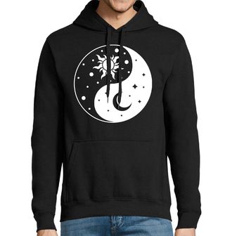 Obrázek 1 produktu Pánská mikina Slunce a Měsíc Jing Jang