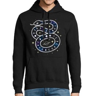 Obrázek 1 produktu Pánská mikina Vesmírný Had Fáze Měsíce