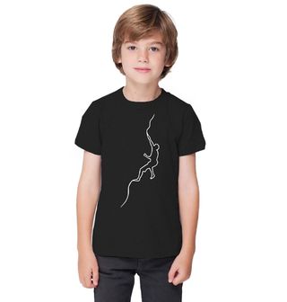 Obrázek 1 produktu Dětské tričko Silueta Lezce v Akci