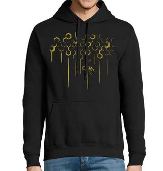 Obrázek 1 produktu Pánská mikina Zlatá Včelí Plástev Med