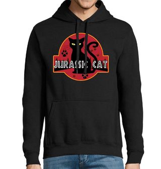 Obrázek 1 produktu Pánská mikina Kočka z Jurského Parku Jurassic Cat