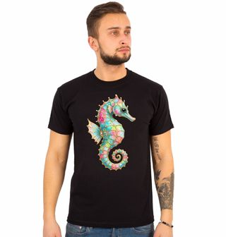 Obrázek 1 produktu Pánské tričko Duhový Mořský Koník