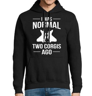 Obrázek 1 produktu Pánská mikina Byl Jsem Normální Před Corgi I Was Normal Two Corgis Ago