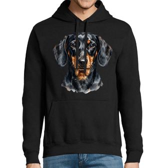 Obrázek 1 produktu Pánská mikina Upřímný Pohled Jezevčíka