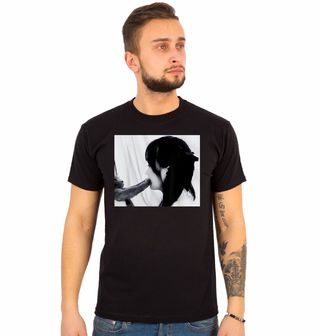 Obrázek 1 produktu Pánské tričko Kočičí Polibek