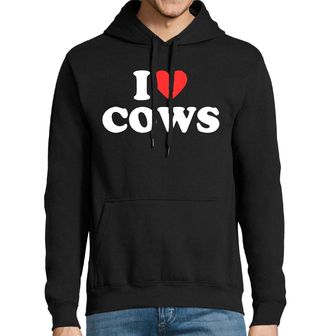 Obrázek 1 produktu Pánská mikina Miluju Krávy I Love Cows