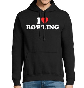 Obrázek 1 produktu Pánská mikina Miluju Bowling I Love Bowling