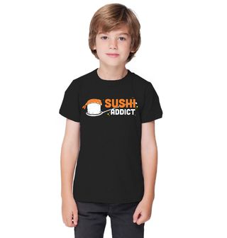 Obrázek 1 produktu Dětské tričko Sushi Addict Závislý na Sushi