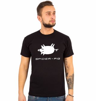 Obrázek 1 produktu Pánské tričko Spider-pig Spider-vepř