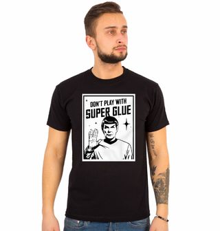 Obrázek 1 produktu Pánské tričko Nehraj si se Sekundovým Lepidlem Star Trek