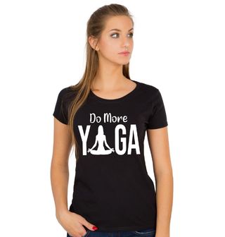 Obrázek 1 produktu Dámské tričko Více Jógy, více Klidu