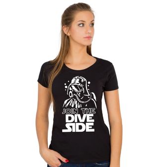 Obrázek 1 produktu Dámské tričko Temná Strana Potápění Star Wars