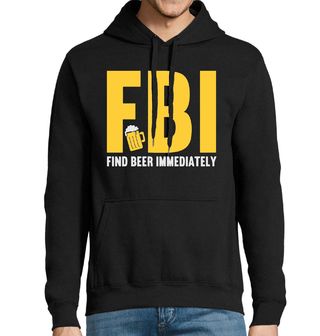 Obrázek 1 produktu Pánská mikina FBI Find Beer Immediately