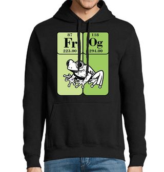 Obrázek 1 produktu Pánská mikina Chemické prvky Žába FrOg