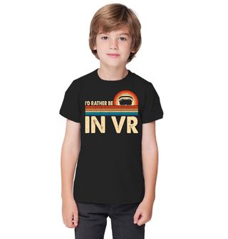 Obrázek 1 produktu Dětské tričko Radši Bych Byl ve Virtuální Realitě