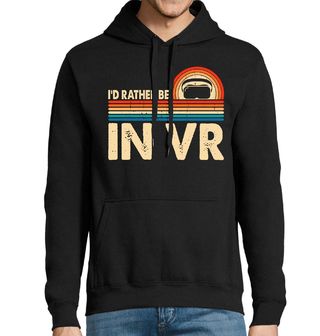 Obrázek 1 produktu Pánská mikina Radši Bych Byl ve Virtuální Realitě