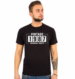 Obrázek 1 produktu Pánské tričko Vintage 1987 Original Parts