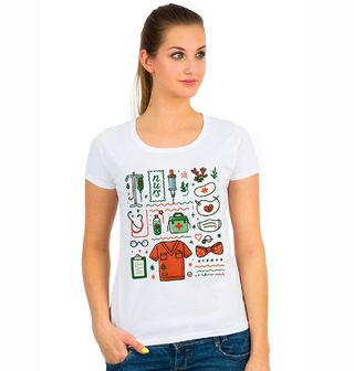 Obrázek 1 produktu Dámské tričko Svět Zdravotníků