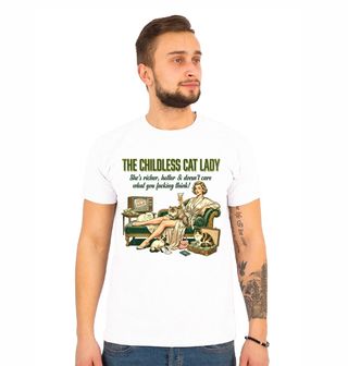 Obrázek 1 produktu Pánské tričko Luxusní Kočičí Královna