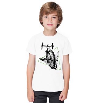 Obrázek 1 produktu Dětské tričko Síla Dvou Kol Gravel Kolo