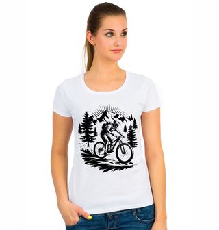 Obrázek 1 produktu Dámské tričko Horské kolo MTB Rider