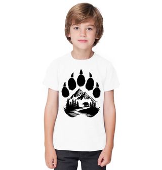 Obrázek 1 produktu Dětské tričko Medvědí Tlapa s Krajinou