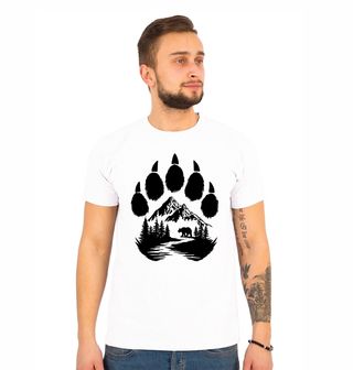 Obrázek 1 produktu Pánské tričko Medvědí Tlapa s Krajinou