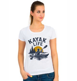 Obrázek 1 produktu Dámské tričko Život Vodáka Kayak Life