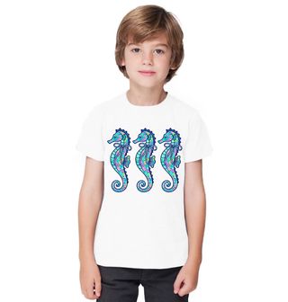 Obrázek 1 produktu Dětské tričko Barevný Mořský Koník