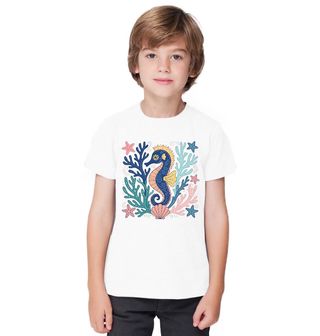 Obrázek 1 produktu Dětské tričko Mořský Koník v Korálech