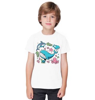 Obrázek 1 produktu Dětské tričko Roztomilý Oceánský Svět