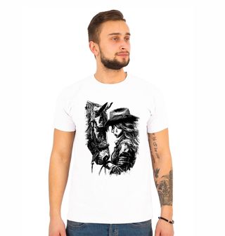 Obrázek 1 produktu Pánské tričko Kovbojka a Kůň