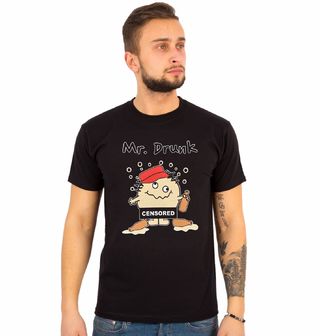 Obrázek 1 produktu Pánské tričko Pan Opilý Mr. Drunk
