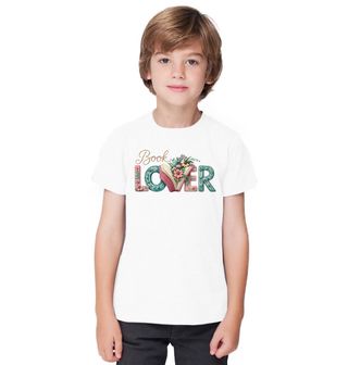 Obrázek 1 produktu Dětské tričko Láska ke Knihám Háčkovaně