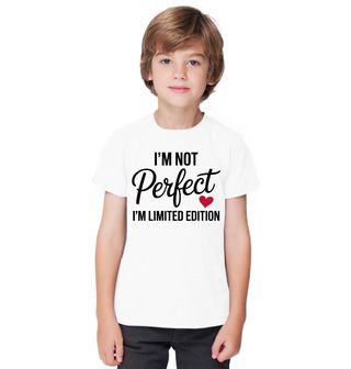 Obrázek 1 produktu Dětské tričko Nejsem Perfektní, jsem Originál