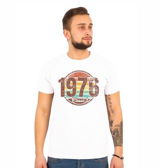Obrázek 1 produktu Pánské tričko 1976 Retro Barevný Design