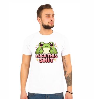 Obrázek 1 produktu Pánské tričko Fuck This Shit Žába
