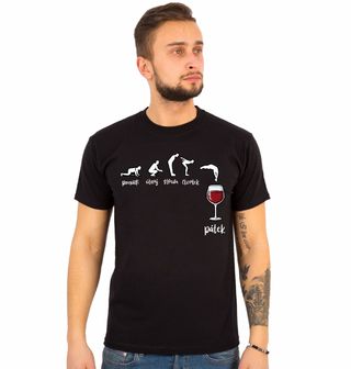 Obrázek 1 produktu Pánské tričko Zasloužené Páteční Víno