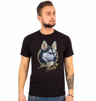 Obrázek 1 produktu Pánské tričko Sibiřský Husky Siberian Husky