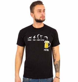 Obrázek 1 produktu Pánské tričko Zasloužené Páteční Pivo